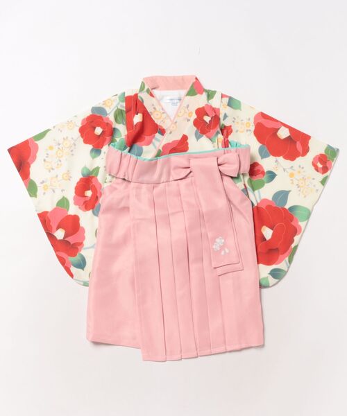 着物 ベビー袴ワンピース キッズ 子供 女の子