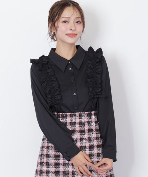 ジルスチュアート　jillstuart エメットブラウス JILL STUART（ジルスチュアート）の「◇ エライザブラウス（シャツ