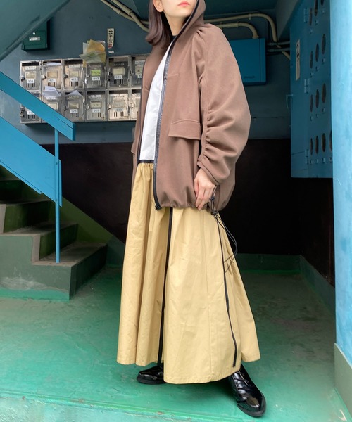 「AVIE」 マウンテンパーカー 38 ブラック メンズ_画像2