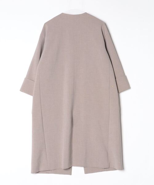 Spick&Span ショートコート　ベージュ　 サイズ36 W/Nyモッサステンカラーショートコート | スピック＆スパン(Spick and