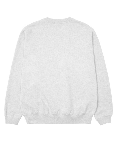HUF®eightynine FLEECE CREW ASH GREY HUF（ハフ） トレーナー スウェット HUF eightynine FLEECE CREW