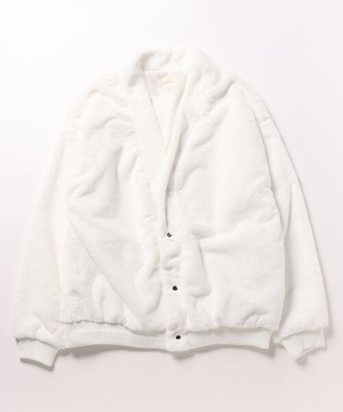 「CORISCO」 カーディガン MEDIUM ホワイト メンズ_画像9