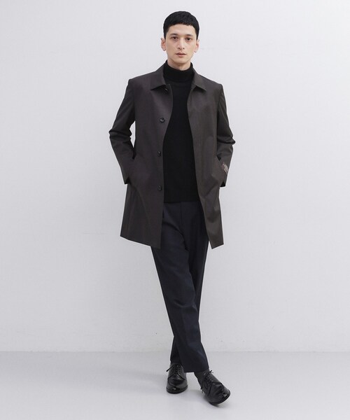 【新品タグ付き】TAKEOKIKUCHI カシミヤ混 ライナー付きコート LL ウールカシミヤブレンド チェスターコート（チェスターコート