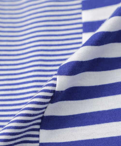 「TRANS WORK」 半袖Tシャツ 38 ネイビー レディース_画像9