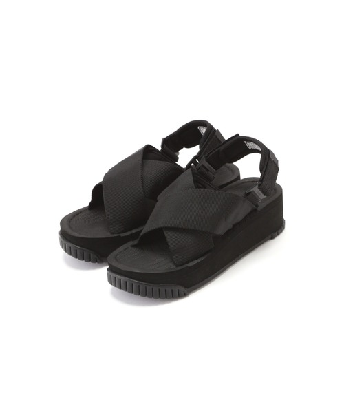 「SHAKA」 フラットサンダル 6 ブラック レディース_画像9