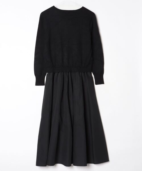 「MAISON DE THERESE」 ドッキングワンピース FREE ブラック レディース_画像2