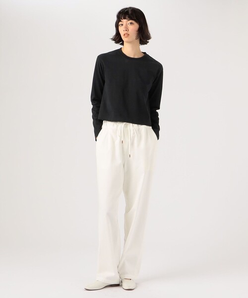 「CABaN」 長袖カットソー S ライトブルー レディース_画像2