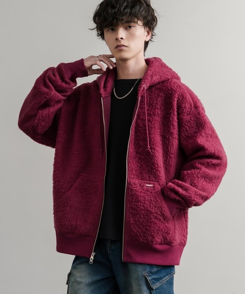 HUF（ハフ） パーカー CORSO HEAVYWEIGHT F/Z HOODIE オーバーサイズ