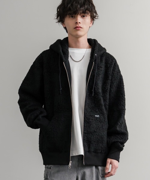 HUF（ハフ） パーカー CORSO HEAVYWEIGHT F/Z HOODIE オーバーサイズ