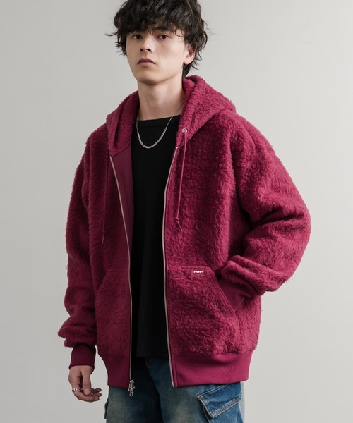 HUF（ハフ） パーカー CORSO HEAVYWEIGHT F/Z HOODIE オーバーサイズ