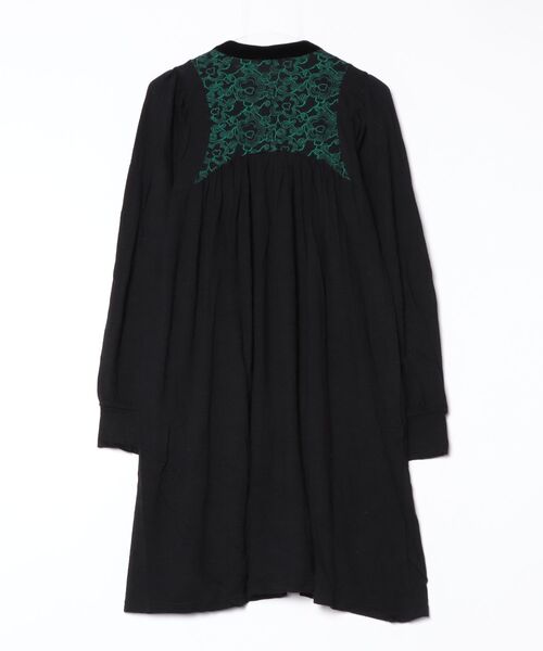 TSUMORI CHISATO（ツモリチサト） 長袖ワンピース 02 ブラック