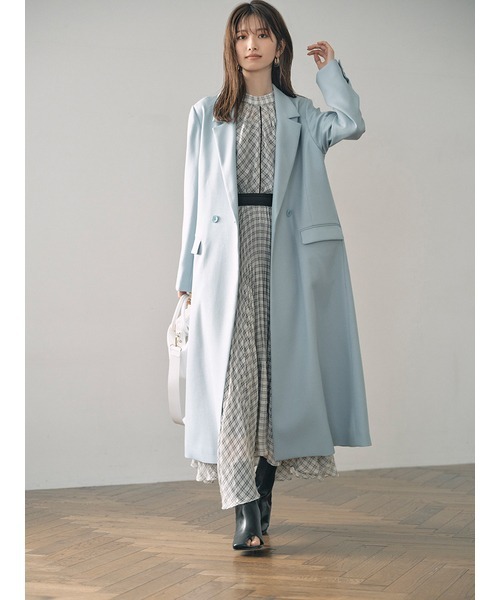 「LILY BROWN」 半袖ブラウス ONE SIZE グレー レディース_画像8