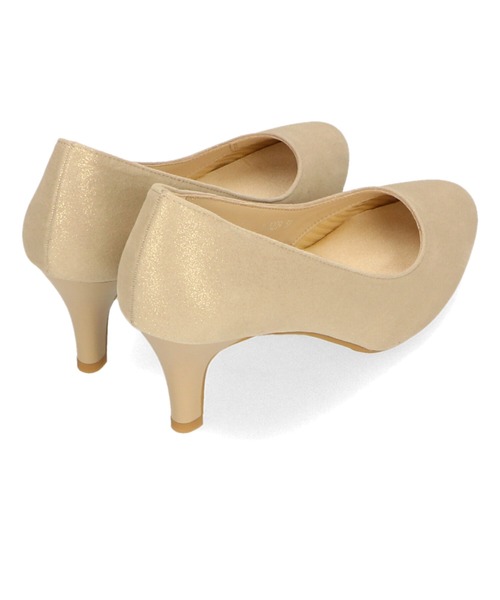 「ORiental TRaffic」 パンプス 34 ゴールド レディース_画像3