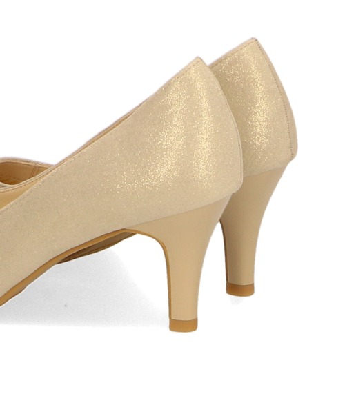 「ORiental TRaffic」 パンプス 34 ゴールド レディース_画像6