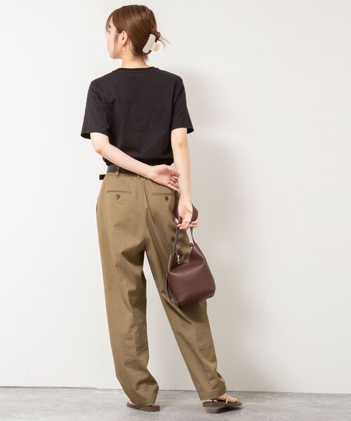 「NOLLEY'S」 半袖Tシャツ 38 ブラウン レディース_画像9