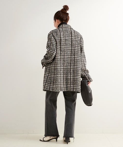 「B.C STOCK」 テーラードジャケット FREE ブラック レディース_画像5