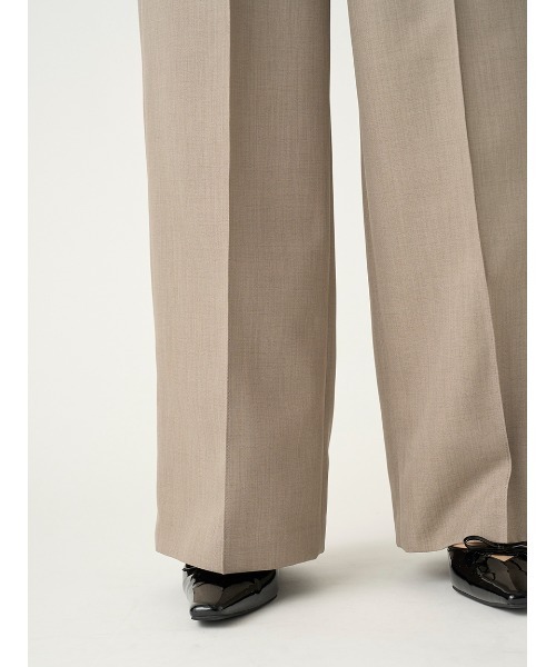 「FRAY I.D」 スラックス 1 ネイビー レディース_画像9