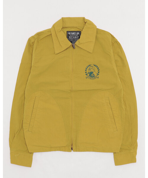 HYSTERIC GLAMOUR（ヒステリックグラマー） ブルゾン SMALL イエロー