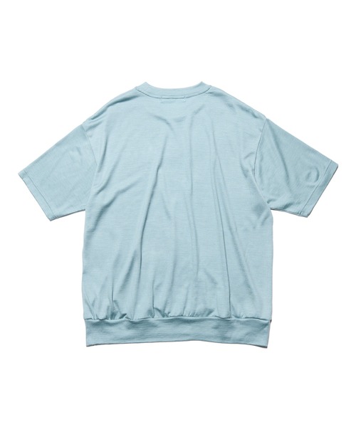tシャツ WASHABLE WOOL S/S TOP メンズ レディースの画像