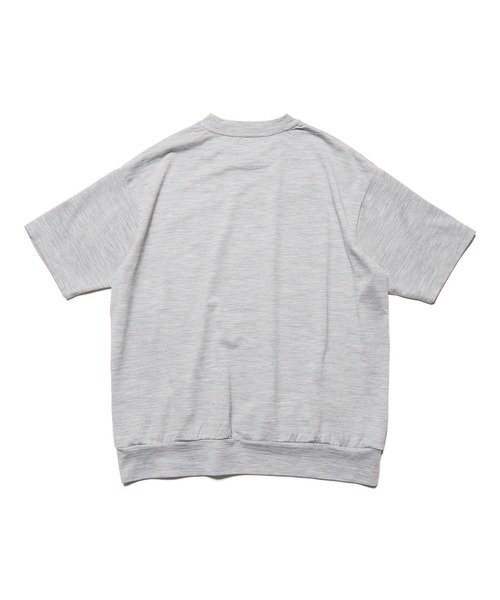 tシャツ WASHABLE WOOL S/S TOP メンズ レディースの画像