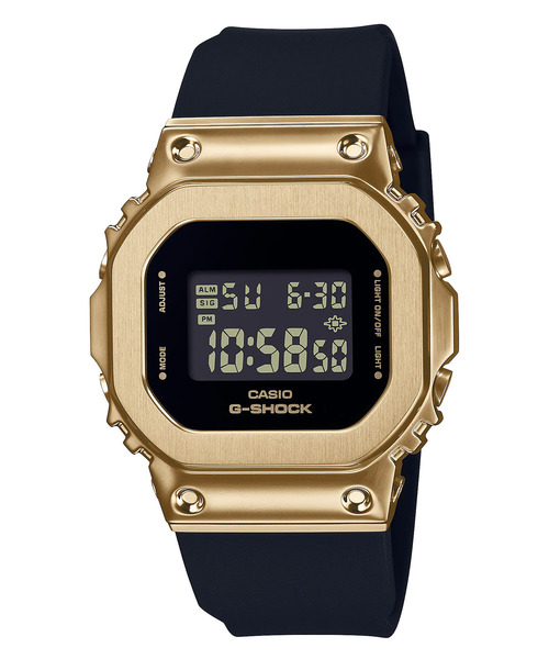 G-SHOCK ゴールド デジタル腕時計 G-SHOCK 「G-SHOCK」 デジタル腕時計 FREE ゴールド メンズ : ZOZOTOWN