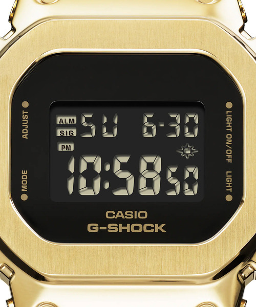 G-SHOCK デジタル腕時計 ゴールド G-SHOCK 「G-SHOCK」 デジタル腕時計 FREE ゴールド メンズ : ZOZOTOWN