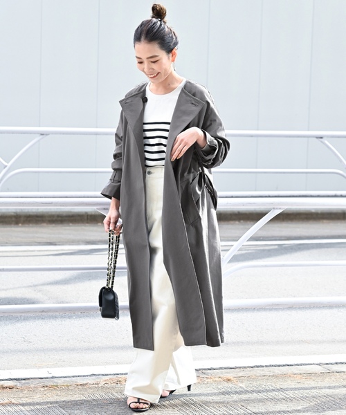 B.C STOCK（ベーセーストック） 「Simplicite」トレンチコート FREE