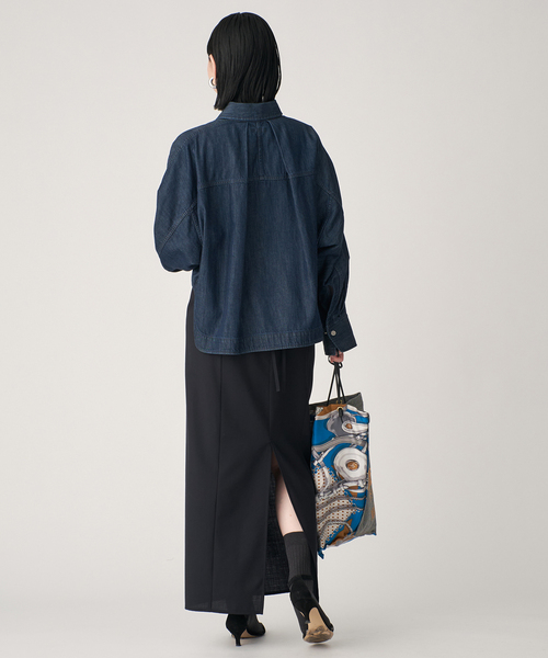 「VERMEIL par iena」 長袖シャツ FREE ブルー系その他 レディース_画像8