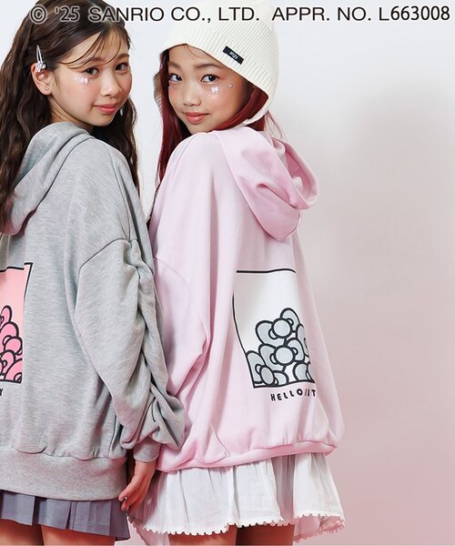sanrio（サンリオ） パーカー 「ハローキティ」BIGフーディ キッズ