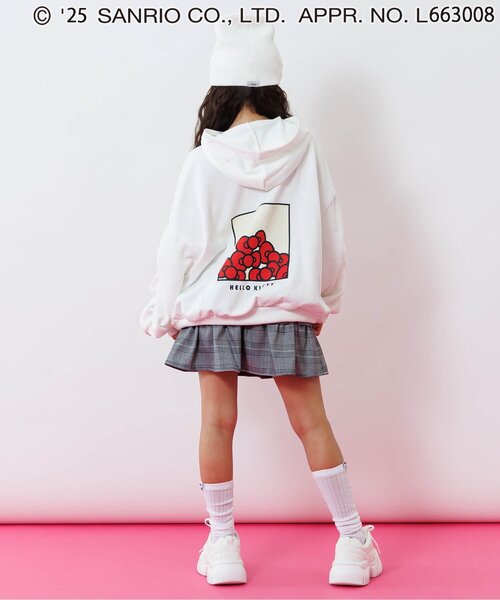 パーカー  「ハローキティ」BIGフーディ キッズ 子供服 女の子