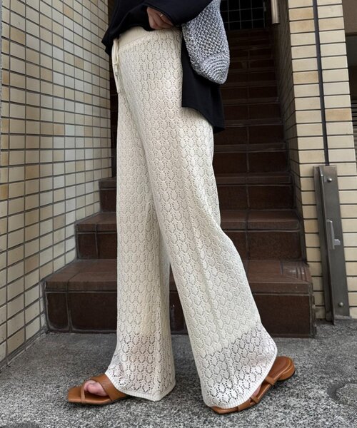 「CIAOPANIC TYPY」 イージーパンツ SMALL ブラック レディース_画像5