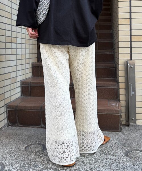 「CIAOPANIC TYPY」 イージーパンツ SMALL ブラック レディース_画像7