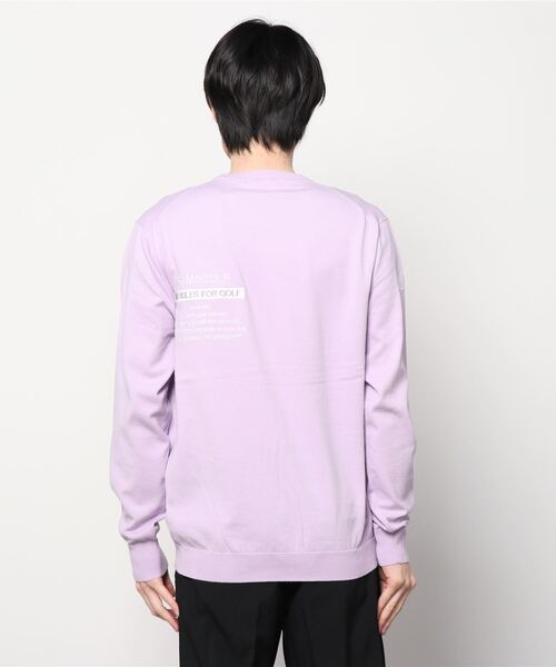 BEAMS GOLF（ビームス ゴルフ） 長袖ニット L ライトパープル メンズ