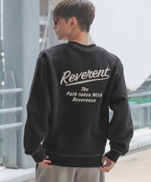 LAKOLE（ラコレ） トレーナー スウェット プリント刺繍裏起毛プル