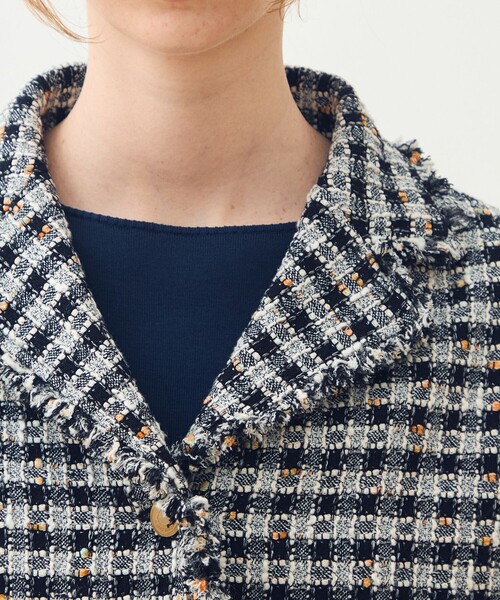 TOMORROWLAND collection コート アウター クロレギンガムチェック