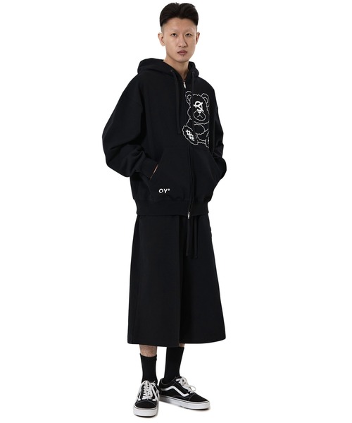 パーカー 「OY/オーワイ」BIG DOLLY HOODIE ZIP UP/ビッグドリージップアップパーカー レディース メンズ_9
