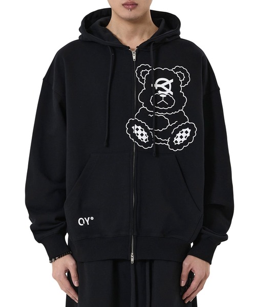 パーカー 「OY/オーワイ」BIG DOLLY HOODIE ZIP UP/ビッグドリージップアップパーカー レディース メンズ_5