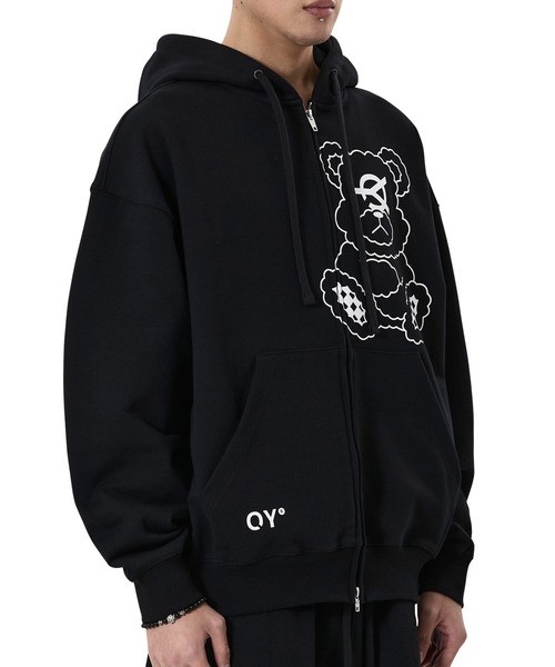 パーカー 「OY/オーワイ」BIG DOLLY HOODIE ZIP UP/ビッグドリージップアップパーカー レディース メンズ_6