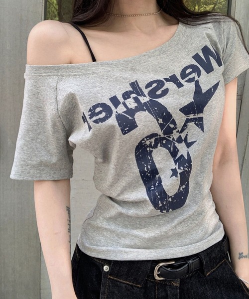 「SPIGA」 半袖Tシャツ X-LARGE イエロー レディース_画像2