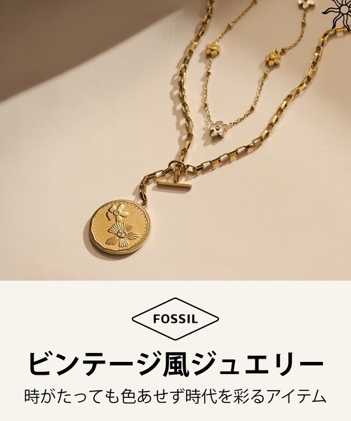 「FOSSIL」 ピアス(両耳用) FREE ゴールド系その他 レディース_画像9