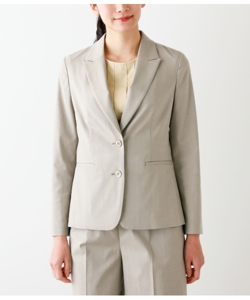 「NEWYORKER」 テーラードジャケット 9号 グレー系その他 レディース_画像5