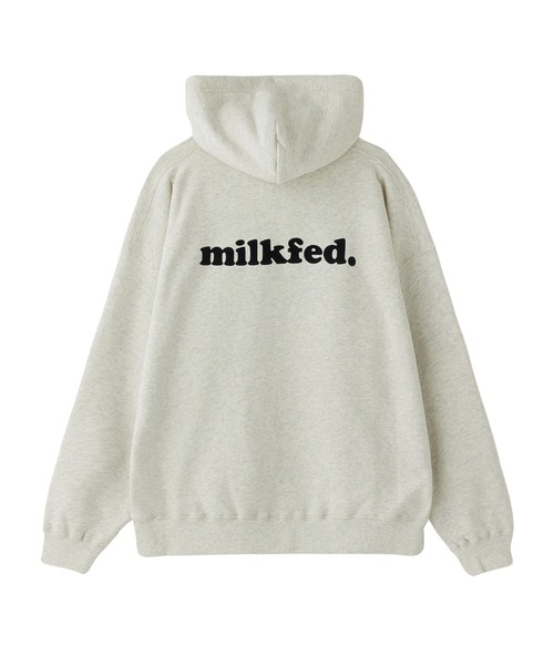 「MILKFED.」 プルオーバーパーカー L オートミール レディース_画像4