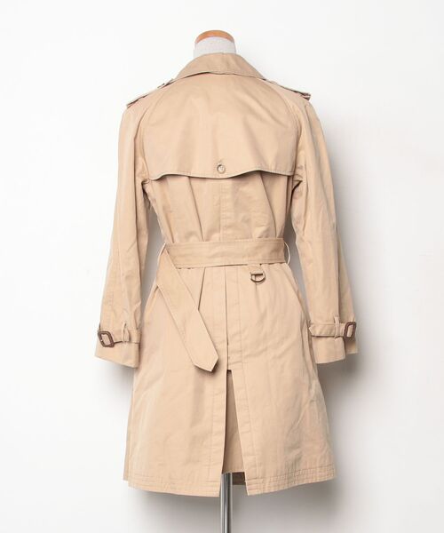 「MASSE*MENSCH」 トレンチコート - ベージュ レディース_画像2
