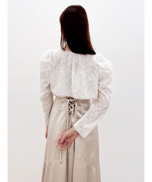 TARRID ZONEのドレスシャツレディース（F)日本製!。 タッキングデザインドレス（7分袖）(ドレス) | Sybilla(シビラ
