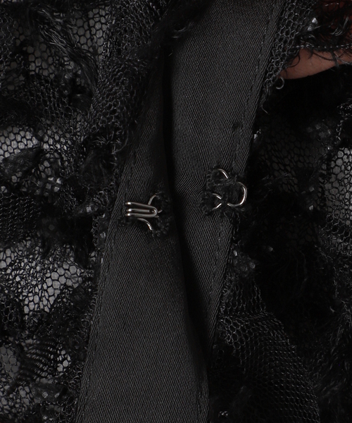 IENA（イエナ） カーディガン 「追加」チュールテープ カーディガン