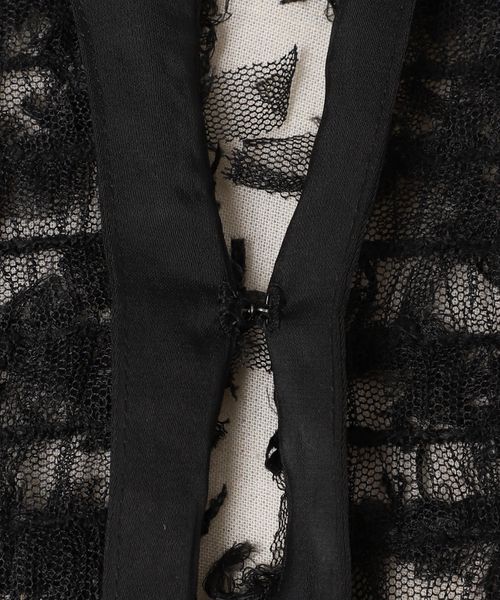 IENA（イエナ） カーディガン 「追加」チュールテープ カーディガン