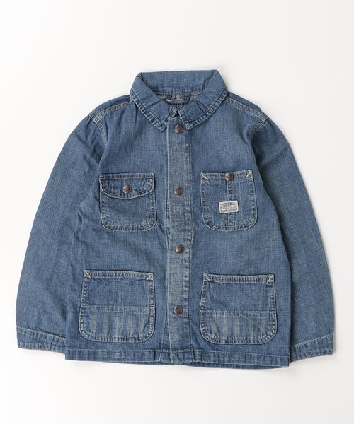 Polo by Ralph Lauren デニム ユーティリティ ジャケット Polo Ralph Lauren Childrenswear デニムジャケット アウター デニム