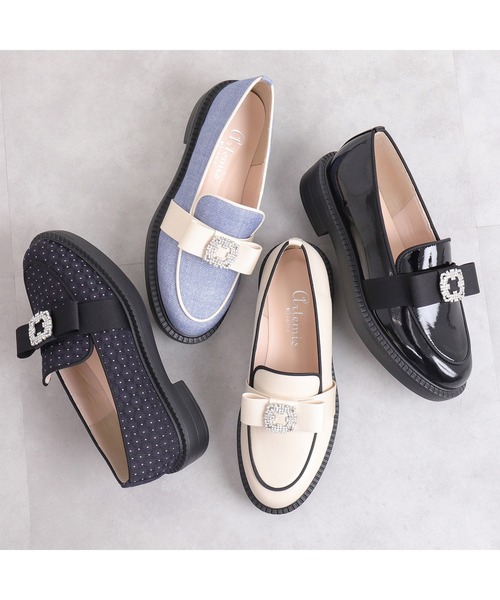 「artemis by DIANA」 シューズ 24.5cm ブルー レディース_画像4