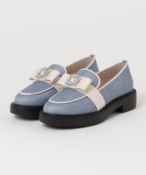 「artemis by DIANA」 シューズ 24.5cm ブルー レディース_画像5