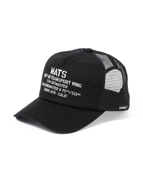 パンサーAVIREX MESH CAP MATS メッシュキャップ AVIREX（アヴィレックス） キャップ 帽子 「直営店限定」MESH CAP MATS